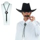 Μενταγιόν γραβάτα κορδόνι Cowboy